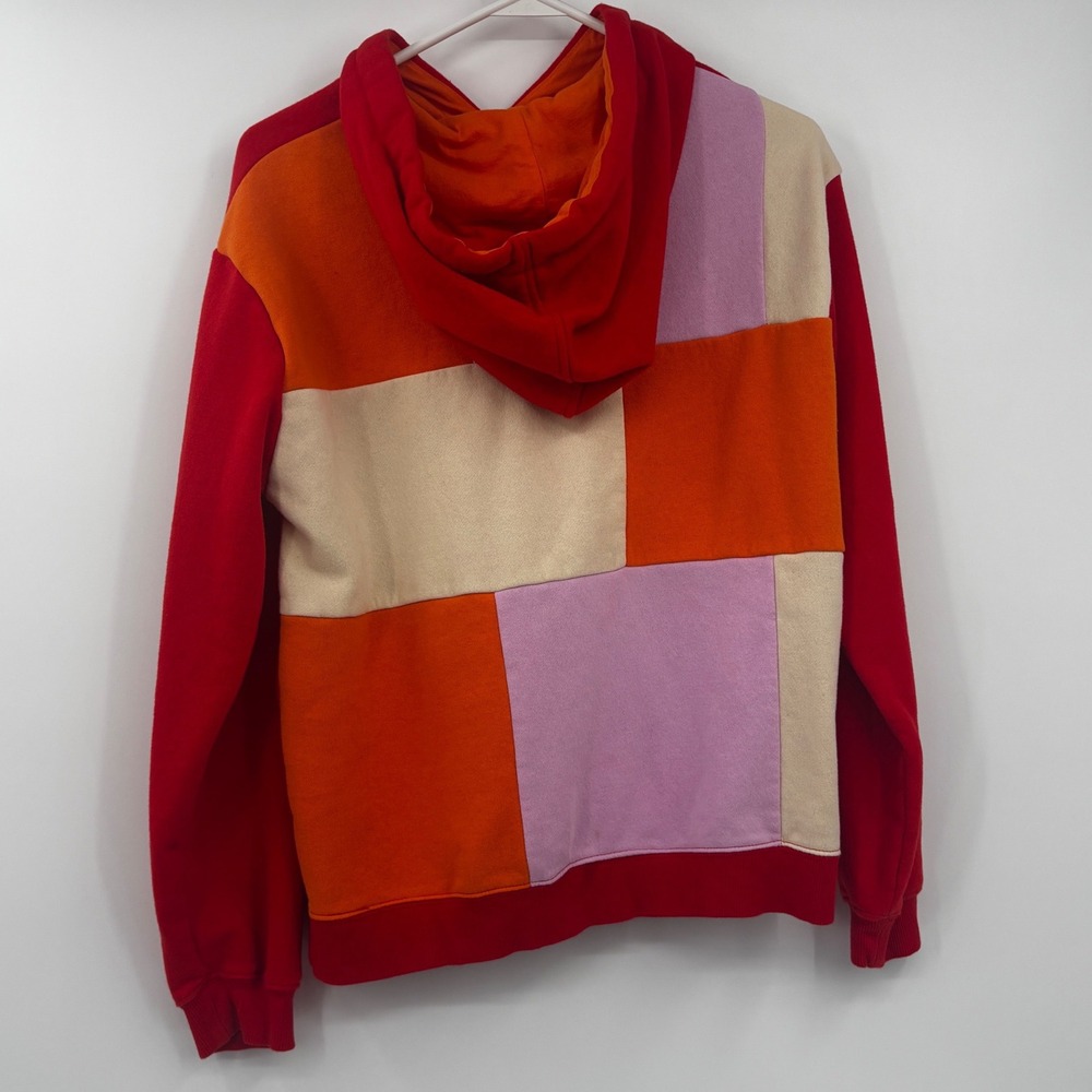 Lego x Target Red Colorblock Patchwork Hoodie‎ Sweatshirt Medium, Collab
